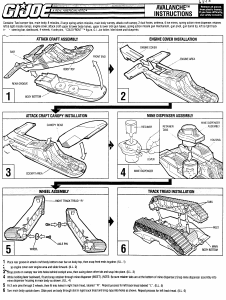 Handleiding Hasbro GI Joe Avalanche