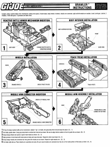 Handleiding Hasbro GI Joe Brawler