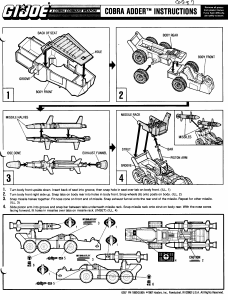 Handleiding Hasbro GI Joe Cobra Adder