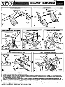 Handleiding Hasbro GI Joe Cobra Fang II