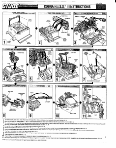 Handleiding Hasbro GI Joe Cobra H.I.S.S. II