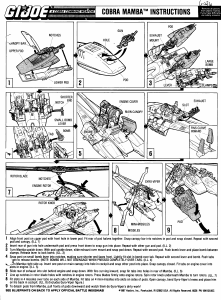 Handleiding Hasbro GI Joe Cobra Mamba