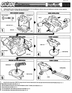 Handleiding Hasbro GI Joe Cobra Rage