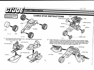 Handleiding Hasbro GI Joe Cobra Stun