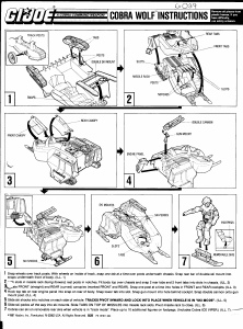 Handleiding Hasbro GI Joe Cobra Wolf