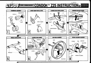 Handleiding Hasbro GI Joe Condor Z25