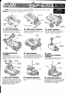 Handleiding Hasbro GI Joe Crimson Cruiser