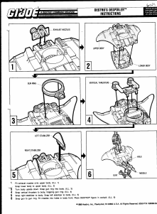 Handleiding Hasbro GI Joe Destros Despoiler