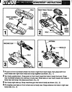 Handleiding Hasbro GI Joe Devastator