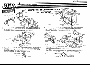 Handleiding Hasbro GI Joe Dreadnok Thunder Machine