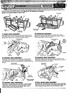 Handleiding Hasbro GI Joe Headquarters