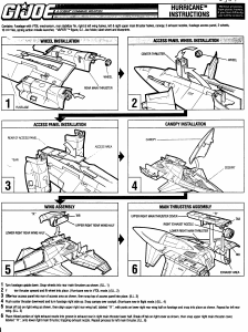 Handleiding Hasbro GI Joe Hurricane