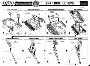 Handleiding Hasbro GI Joe Lynx