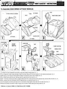 Handleiding Hasbro GI Joe Night Blaster