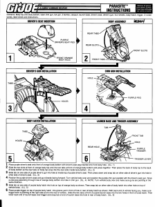 Handleiding Hasbro GI Joe Parasite