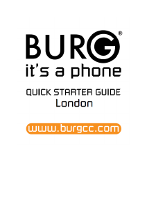 Instrukcja BURG London Smartwatch