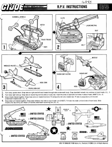 Handleiding Hasbro GI Joe R.P.V.