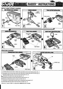 Handleiding Hasbro GI Joe Raider