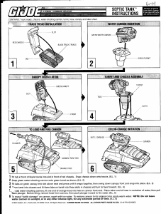 Handleiding Hasbro GI Joe Septic Tank