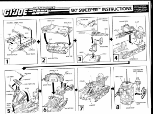 Handleiding Hasbro GI Joe Sky Sweeper