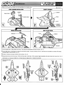 Handleiding Hasbro GI Joe Storm Eagle ATF