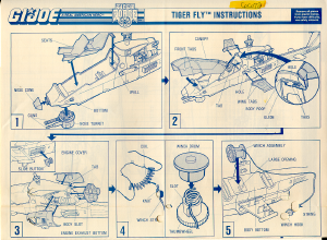 Handleiding Hasbro GI Joe Tiger Fly