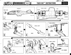 Handleiding Hasbro GI Joe Tiger Rat