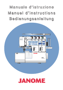 Bedienungsanleitung Janome 1200D Professional Nähmaschine