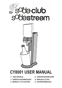 Manual SodaStream Crystal Soda Maker