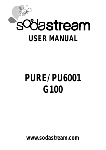 Handleiding SodaStream Pure Frisdrankmachine