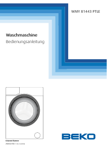 Bedienungsanleitung BEKO WMY 81443 PTLE Waschmaschine