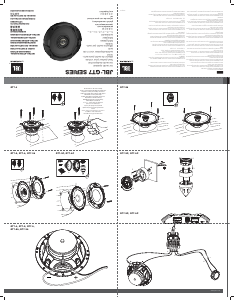Manual JBL GT7-4 Car Speaker