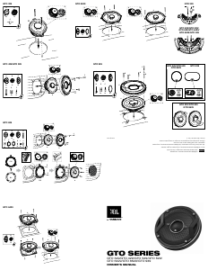 説明書 JBL GTO428 カースピーカー