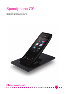 Bedienungsanleitung Telekom Speedphone 701 Schnurlose telefon
