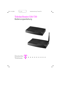 Bedienungsanleitung Telekom Teledat 530 Router