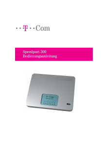 Bedienungsanleitung Telekom Speedport 300 Router