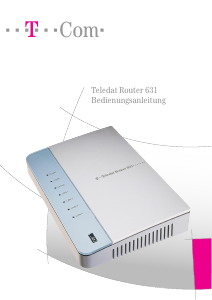 Bedienungsanleitung Telekom Teledat 631 Router