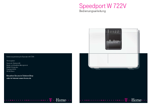 Bedienungsanleitung Telekom Speedport W 722V Router
