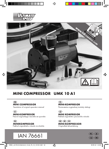 Handleiding Ultimate Speed IAN 76661 Compressor