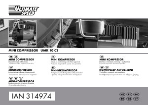Priručnik Ultimate Speed IAN 314974 Kompresor