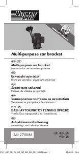 Bedienungsanleitung Ultimate Speed IAN 270086 Handyhalterung