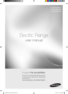 Manual Samsung FTQ353IWUW Range