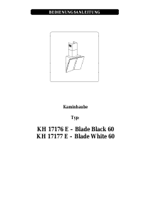 Bedienungsanleitung Amica KH 17177 E Dunstabzugshaube