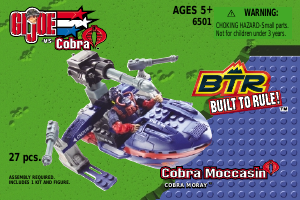 Handleiding Built to Rule set 6501 GI Joe Cobra Moccasin