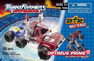 Handleiding Built to Rule set 7056 Transformers Optimus Prima