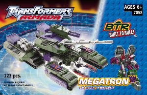 Handleiding Built to Rule set 7058 Transformers Megatron