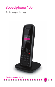 Bedienungsanleitung Telekom Speedphone 100 Schnurlose telefon