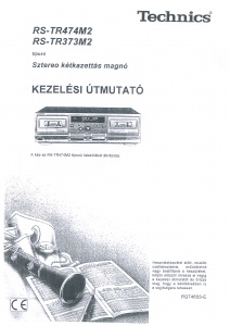 Használati útmutató Technics RS-TR474M2 Kazettás felvevő