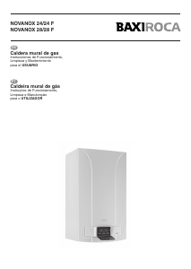 Manual de uso Baxi Novanox 28/28 F Caldera de gas
