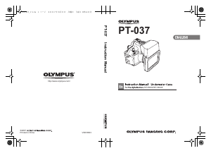 Bruksanvisning Olympus PT-037 Vattentätt kamerafodral